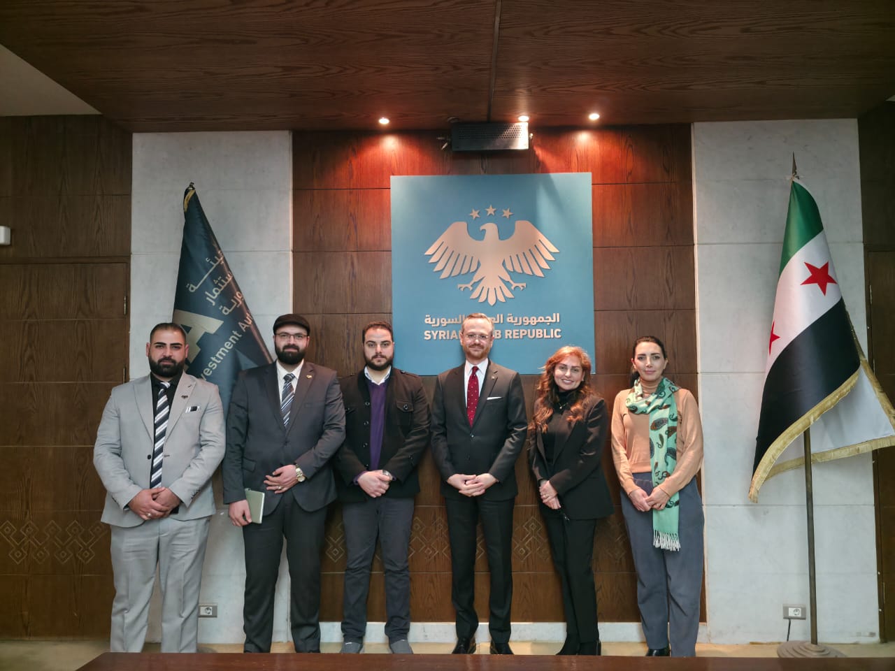 اجتماع استراتيجي مع هيئة الاستثمار السورية