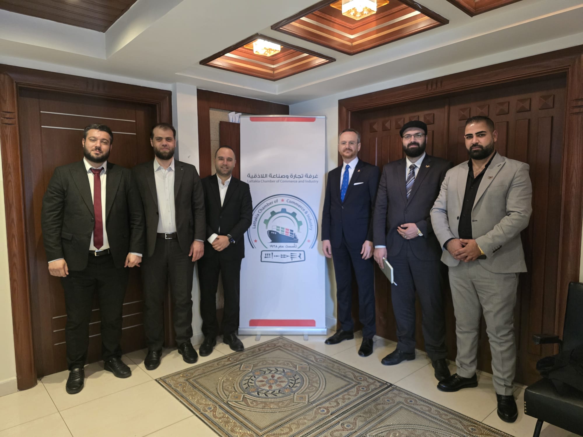 اللوجستيات والتبادل البحري: لقاء موسع بين غرف تجارة وصناعة اللاذقية ووفد جمعية 